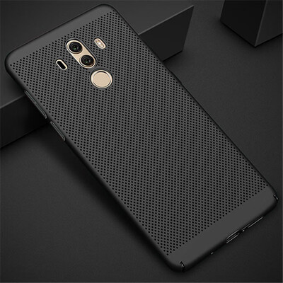 

Goowiiz Phone Case For Huawei Mate 1010 Pro10 LiteMaimang 6 Full Protection Slim Hard PC Breathable Grid Back Cover