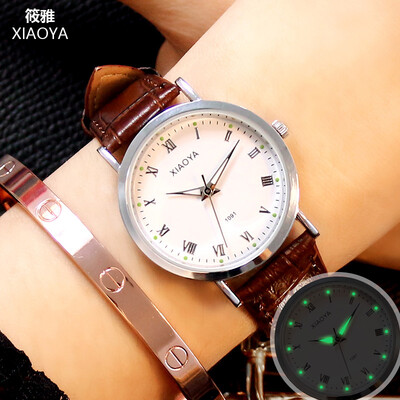 

Watch mens watch Korean simple fashion water-proof non-mechanical quartz watch lovers watch movement womens watch