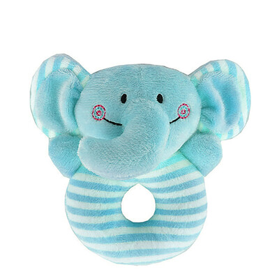 

Siaonvr Kids Baby Animal Handbells Musical Developmental Toy Bed Bells Rattle Toys Gift