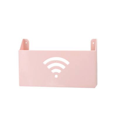

Toponeto Small Size Wall Mount WiFi Router Storage Boxes Shelf