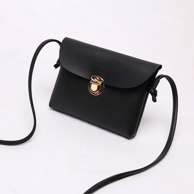 

Bags For Women 2019 Fashion Girls Casual Faux Leather Shoulder Bag Tote Messenger Zipper Candy Solid Color Satchel Handbag
