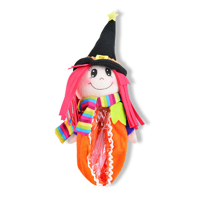 

New&new fine arts Halloween doll candy bag doll cute creative funny decoration children candy jar gift party prizes candy bag B