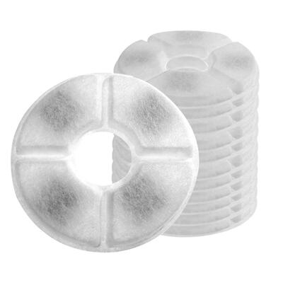 

12pcs Activated Carbon Replace Filters Pet Automatic Fountain Filter Core