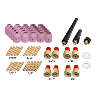 

10Pcs TIG Welding Lens Accessory Kit 332" for Torch 171826 T14