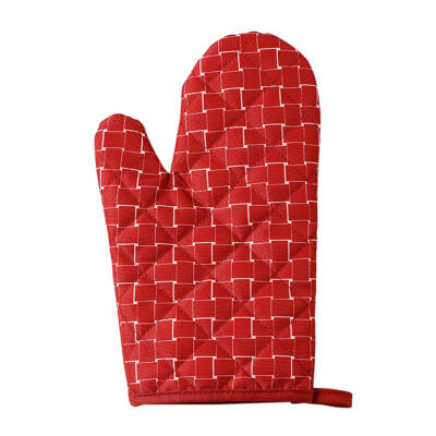 

Kitchen Thicken Heat Insulation Microwave Oven Mitts Baking Antislip Gloves