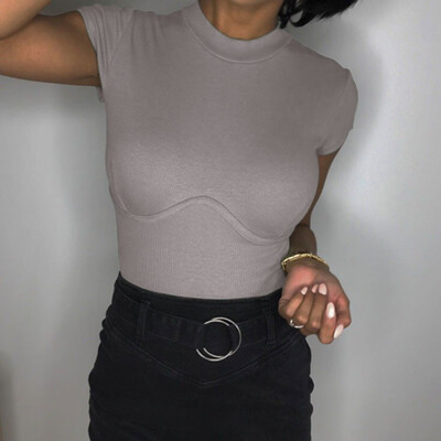 

Women Short Sleeve T Shirts Fashion Ladies Summer Casual Blouse Tops Shirt
