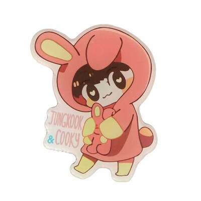 

Kpop BTS Same Heel Caricature Creative Acrylic Brooch Badge Cute Bag Pendant Hot Gift