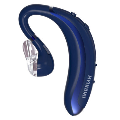 

Hyundai HYUNDAI S108 Bluetooth headset wireless sports hanging ear single ear business call long standby drive special black