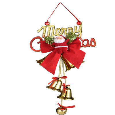 

〖Follure〗Christmas Tree Ornaments Jingle Bell Hanging Pendant Xmas Home Party Decorations