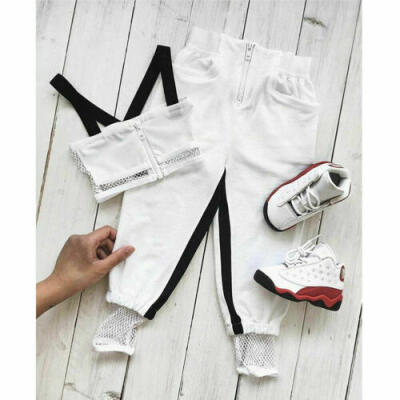 

Infant Baby Girl Mesh Sling Top Shorts Pants Trousers Outfit Clothes Set 2PCS