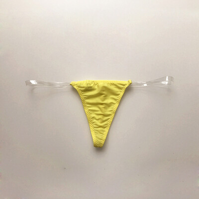 

Womens underwear sexy invisible ladies ice silk T pants bikini thong
