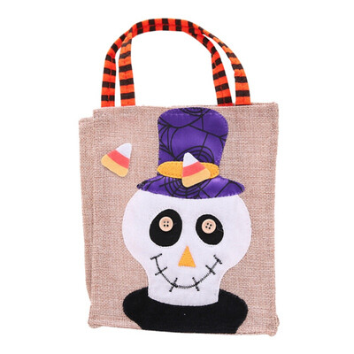 

Colorful Halloween Candy Bag Gift Bags Pumpkin Trick Or Treat Bags Sacks Hallowmas Gift For Kids Event Party Supplies