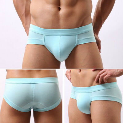 

New Mens Seamless Low Waist Briefs Short Boxers Pants Thongs Underwear Underpant