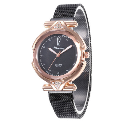 

Magnet magnet strap fashion ladies diamond watch student simple pop quartz watch