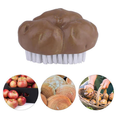

Greensen Multi-purpose Resin Brush Potato Vegetable Fruit Cleaning Brush Kitchen Tool Vegetable Brush Kitchen Brush