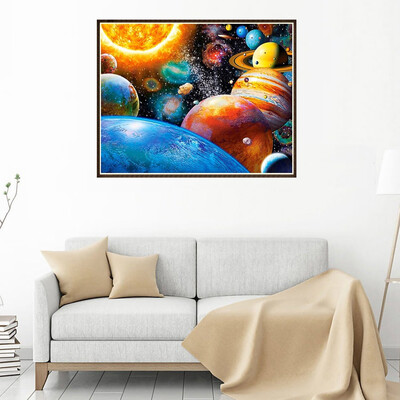 

Gobestart 5D Embroidery Paintings Rhinestone Pasted DIY Diamond Painting Cross Stitch