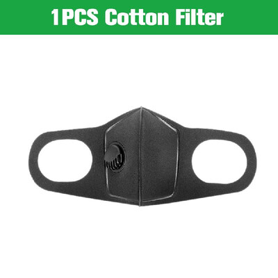 

3PCS Respiratory Dust Mouth Mask Upgraded Version Unisex Men & Women Anti-fog Haze Dust PM25 Activated Carbon Filter Respirator 3