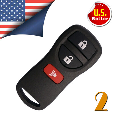 

2x New Entry Remote Control Keyless Key Fob for Nissan CWTWB1U415 & CWTWB1U733