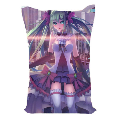 

Hatsune Miku Series Anime Cartoon Image Double-sided Printing Rectangle Pillow Cushion Anime Fans Gift-30 60 cm12 24"