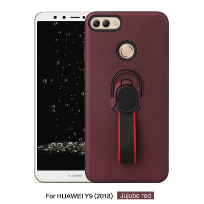 

Magnetic Case Huawei Y9 2018 Enjoy 8 Finger Ring Holder Case Huawei Enjoy 8 Plus FLA-LX2 FLA L22 LX1 L21 LX3 Hybrid TPU Cover