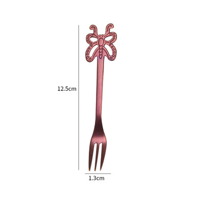 

Stainless Steel Creative Cartoon Cup Coffee Cup Butterfly Spoon Household Items