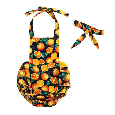 

Baby Bodysuits Cotton Summer Print Sleeveless Baby Girls Fashion Casual Clothing