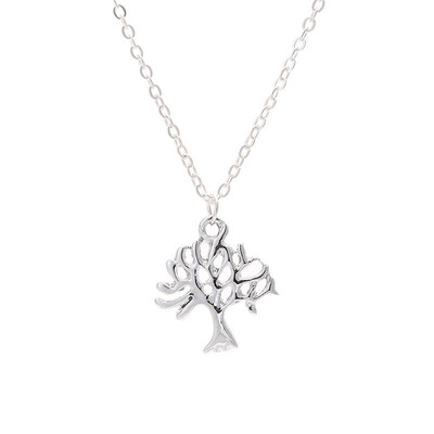 

2018 New Arrived Friendship Friiends Tree Life Alloy Pendant Chocker Necklace For Women Fashion Jewelry