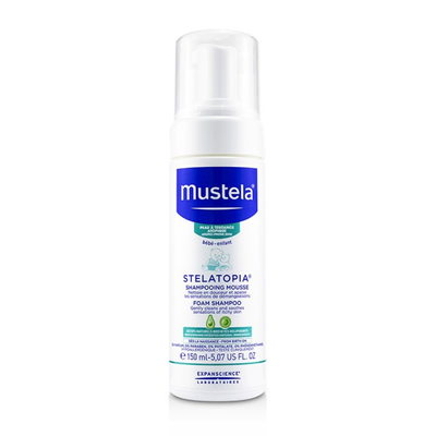 

MUSTELA - Stelatopia Foam Shampoo Gently Cleans&Soothes Sensations of Itchy Skin 150ml507oz