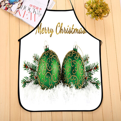 

Toponeto Christmas Decoration Waterproof Apron Kitchen Aprons Dinner Party Apron