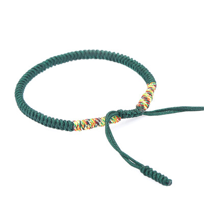 

Tibetan Buddhist Lucky Knot Bracelets & Bangles For Women Men Handmade Woven Rope Amulet Bracelet Jewelry Gifts