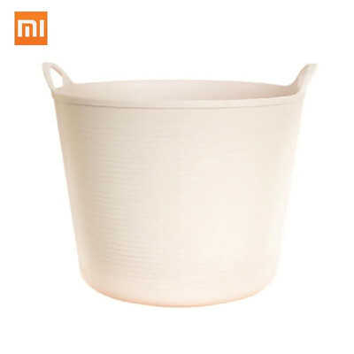

Xiaomi Youpin Jiezhi Dirty Clothes Basket Laundry Basket Round Storage Clothes Toy Holder Bucket Organizer Large Capacity Binaural