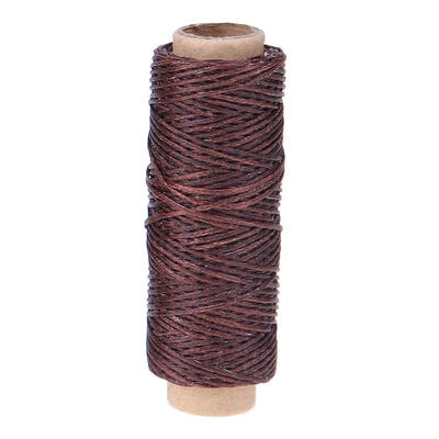 

150D 50m Wax Line DIY Handmade Wear-Proof Leather Sewing Flat Wax Thread