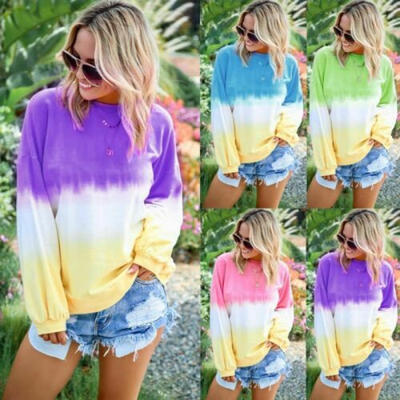 

US Women Hoodie Sweatshirt Jumper Sweater Tops Coat Sports Pullover Tops NEW