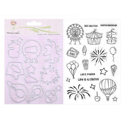 

Party Cutting Die Stencil Scrapbooking Stamp Album Card Embossing Craft