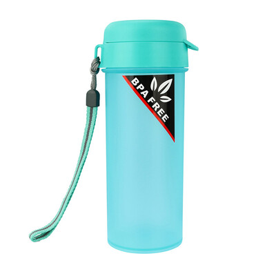

Siaonvr Portable Sports Water Bottle Plastic Water Cup Creative Kettle Drink Travel Cup