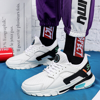 

19 autumn new mens shoes three generations of old shoes ins Korean casual shoes mens running shoes