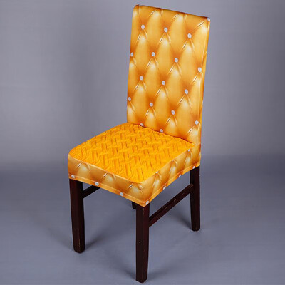 

Stretch Chair Cover Removable Elastic Chair Protector for Hotel Dining Room Office