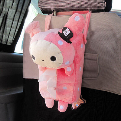 

Office Car Home Rectangle Tissue Box Cover Holder Paper Box Bathroom Storage