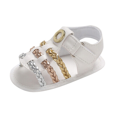 

Infant Kids Boys&Girls Casual Summer Soft Sandals Weave Soled Anti-Slip Shoes