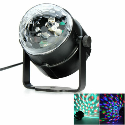 

Ball 7 Color Changes Sound Actived Auto Flash RGB Mini Rotating Magic Ball Stage Lights KTV Xmas Party Club Pub DJ Lighting Show