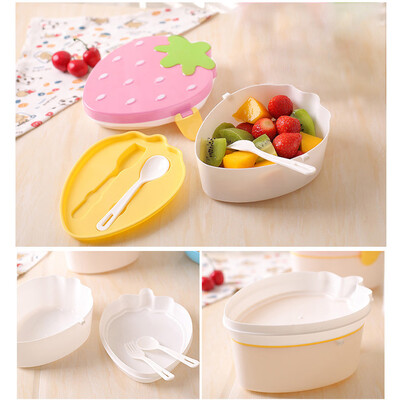 

Siaonvr Cartoon Shape Lunch Box Food Container Storage Box Portable Bento Box