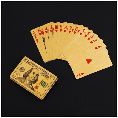 

Creative Individuality Colorfast Environmental PVC Plastic Waterproof Table Games Playing Cards Poker