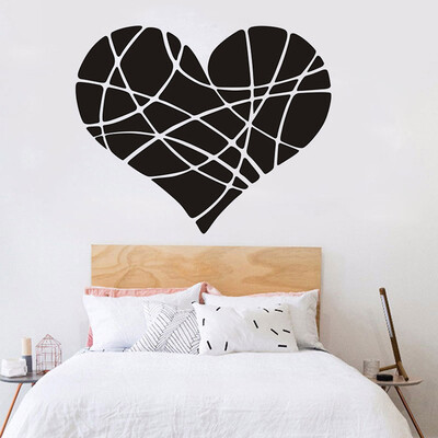 

〖Follure〗Valentines Day Love Geometry Window Wall Sticker Mural Decor Decal Removable