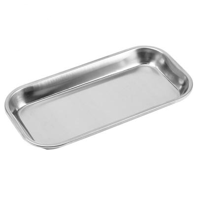 

Greensen 1pc Dental 201 Stainless Steel Medical Instrument Tray Useful Tool for Clinic Lab