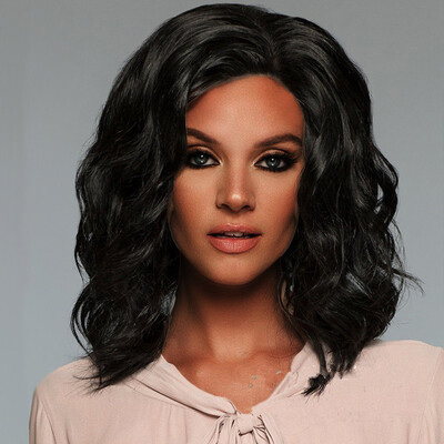 

Tailored Short Wavy Bobo Hair Ordinary hair net Wig Glueless Front Wigs Black Women