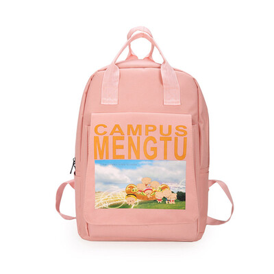 

2019 Woman New Portable Backpack Casual Printing Backpack Fashion Student Bag
