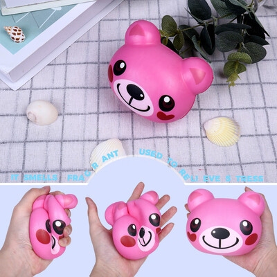 

Gotoamei Cartoon Animal Cute Spun Slow Rising Scented Stress Relief Bear Toy