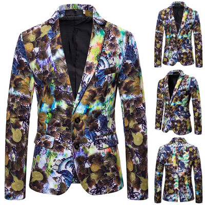 

Toponeto Mens Winter Fashion Business Casual Wedding Long Sleeve Button Tops Jacket Coat