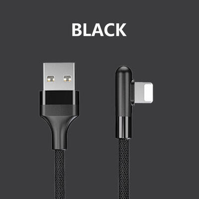 

Mobile Phone Elbow Data Line For Apple Mobile Phone Small Size Eat Chicken Dedicated Data Line Mobile Phone Fast Charge