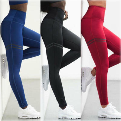 

Womens Fitness Yoga Leggings Running Gym Sport High Waist Jogging Pants Trousers